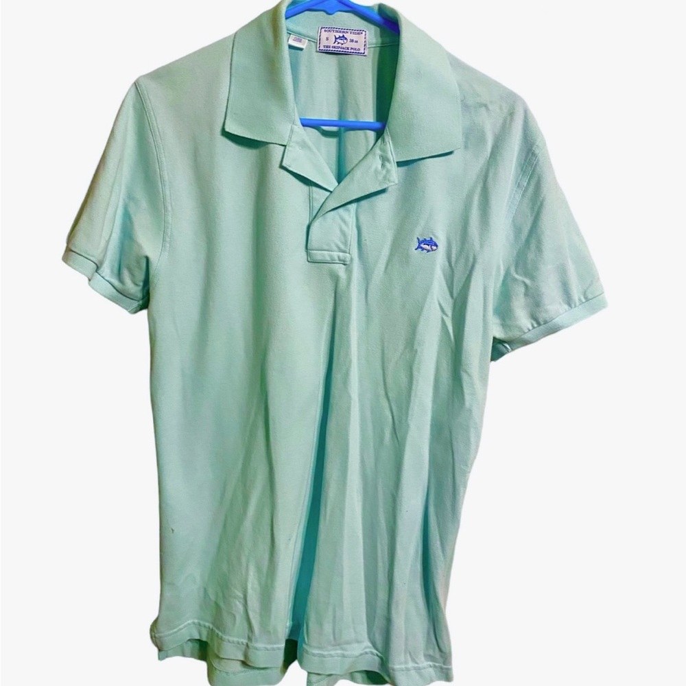 Southern Tide | teal/aqua polo